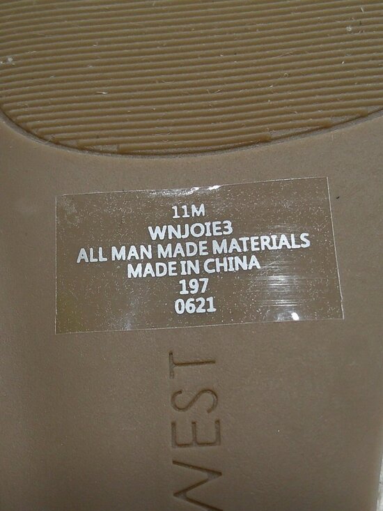 Nine West Baby Blue Croc Embossed Patent Joie Espadrille Wedge Heel Size 11 M - Picture 5 of 14